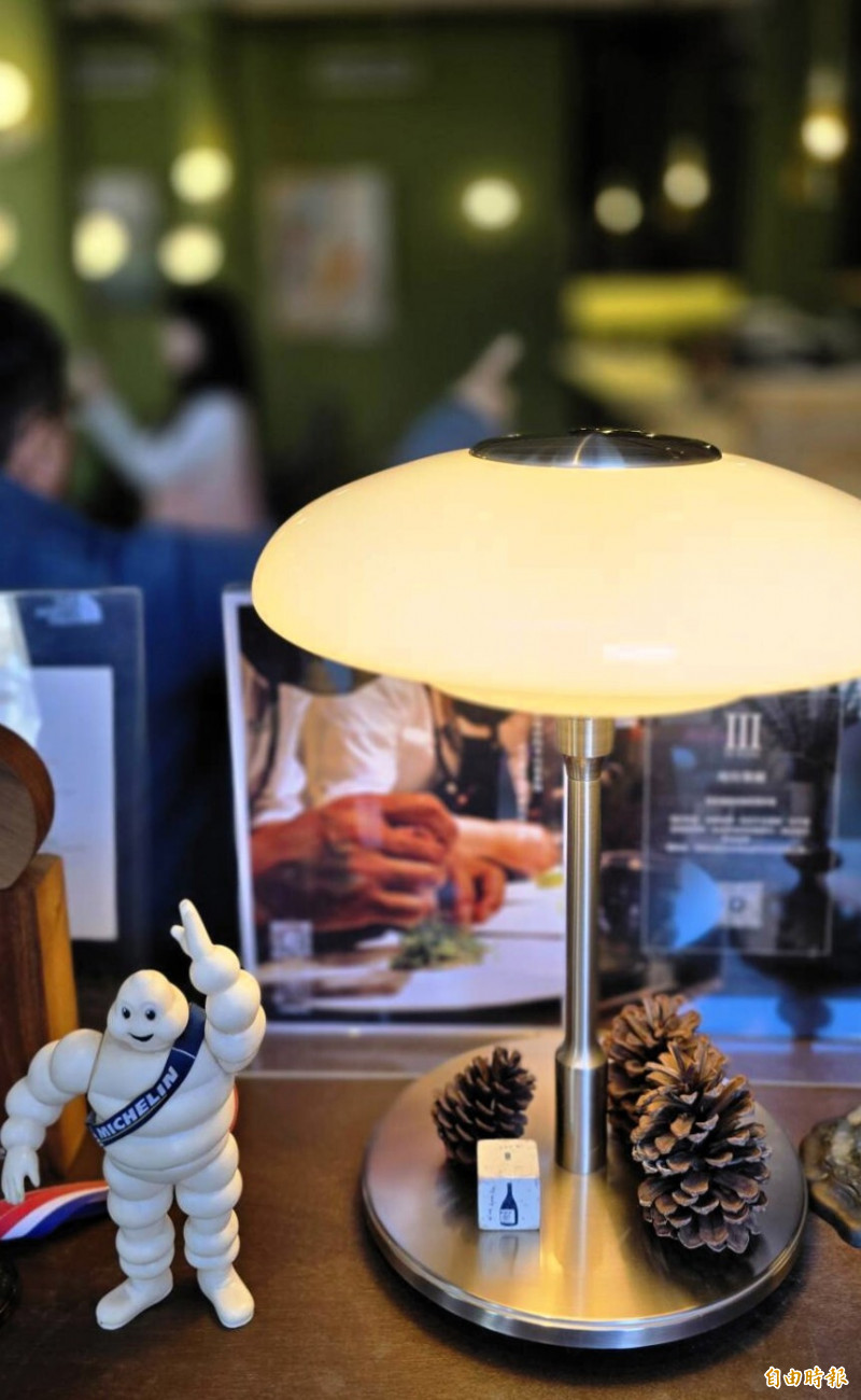 「富興工廠1962」內的米其林餐廳。（記者凌美雪攝）