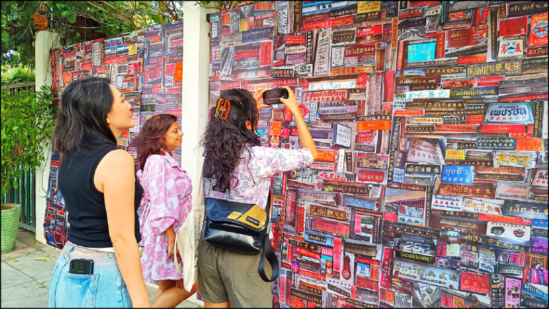 【藝術文化】「ESG創作實驗」曼谷設計週亮相  700面老城招牌見證城市變遷