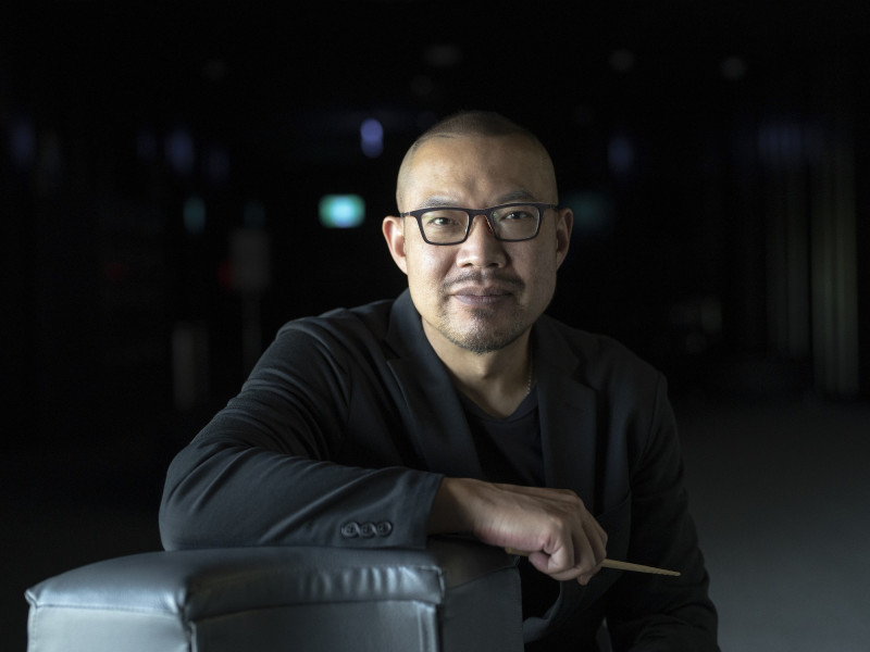 《霍夫曼的故事》歌劇音樂會，由衛武營藝術總監簡文彬指揮。（衛武營國家藝術文化中心提供）