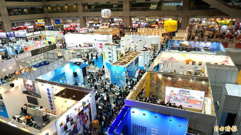 2026台北國際書展人潮持續增長。（記者董柏廷攝）