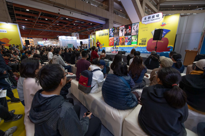 「從小說到電影之路—《功夫》分享會」擠滿九把刀書迷。（台北書展基金會提供）