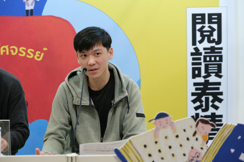 作家徐振輔。（台北書展基金會提供）