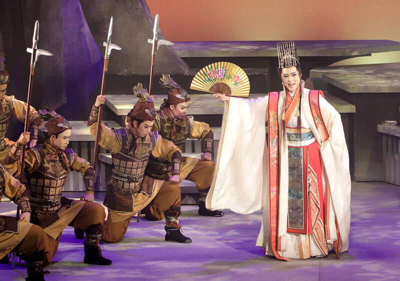 《崑崙盜兵書》演員李郁真。（台北市藝文推廣處提供）