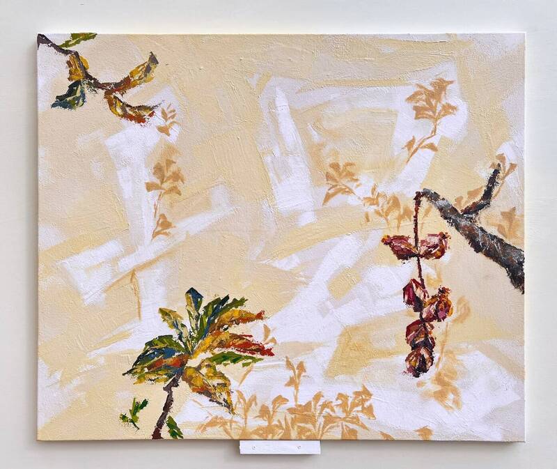 策展人沈觀毓作品《冊．三十》。（台南市文化中心提供）