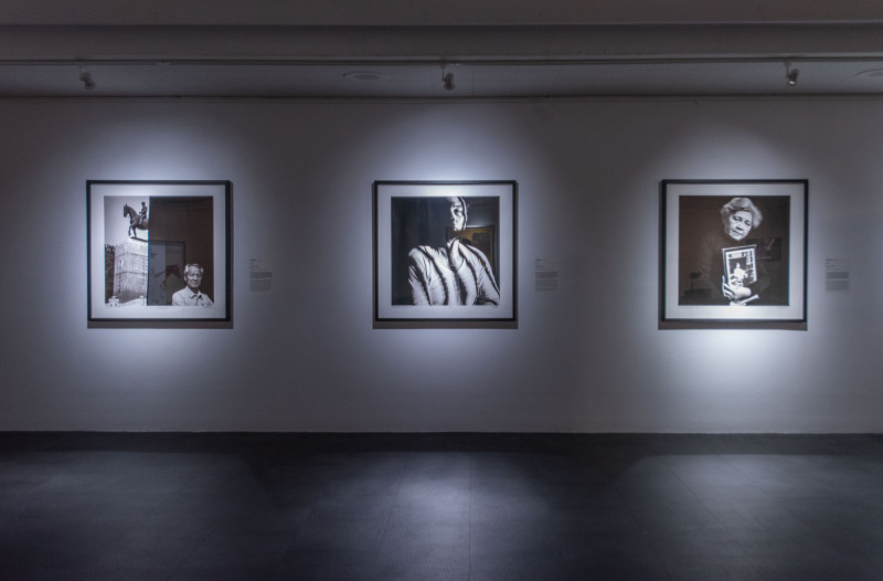 何經泰「白色檔案」系列攝影。（高美館提供）