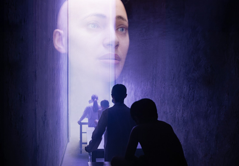 河床劇團沉浸式作品《之間》劇照。（台中國家歌劇院提供）