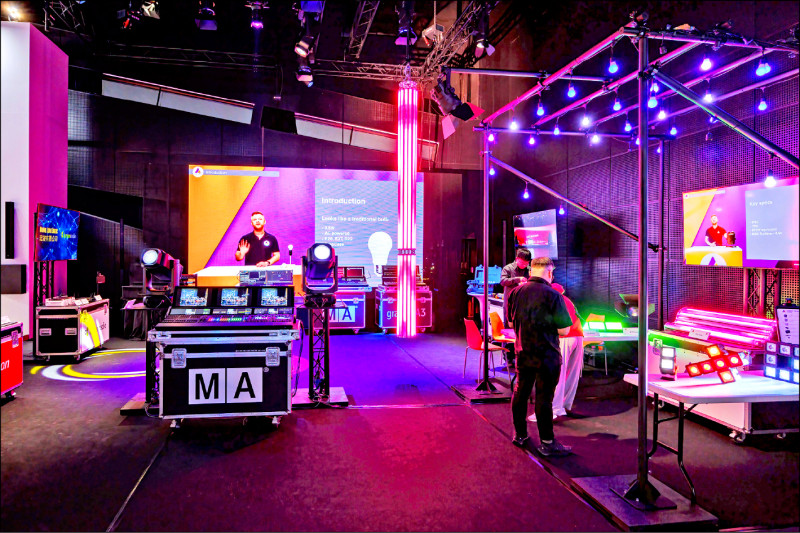 2026劇場技術展中有不少亞洲首秀的新品亮相。（北藝中心提供）