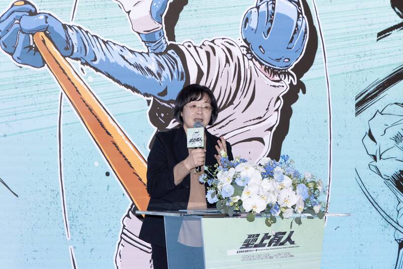 文化部次長徐宜君致詞。（文化部提供）