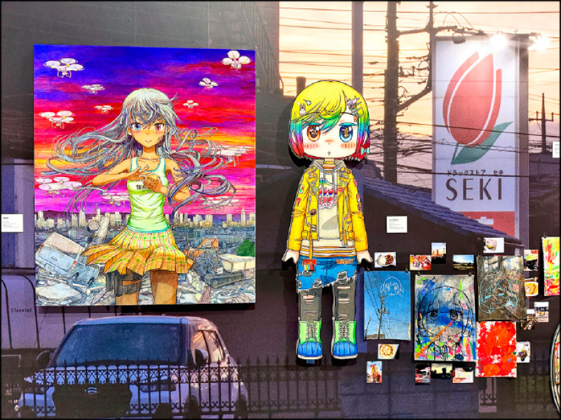 「渾沌宇宙」展區裝置。©Mr./Kaikai Kiki Co., Ltd. All Rights Reserved.
