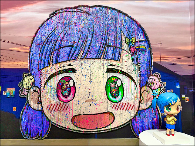 「渾沌宇宙」展區裝置。©Mr./Kaikai Kiki Co., Ltd. All Rights Reserved.