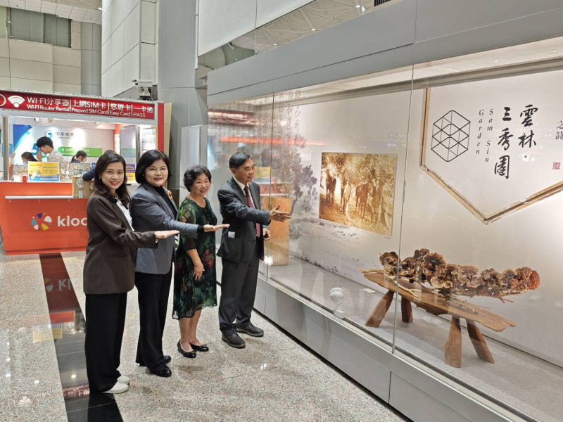 從私家園林登上國門 雲林三秀園桃機特展即日展出至5/26