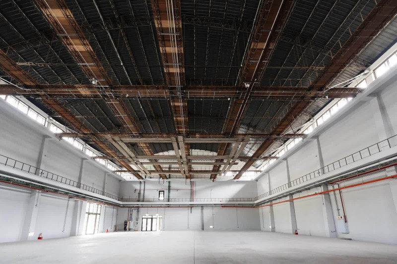 北投製片廠A攝影棚。（台北市文化局提供）