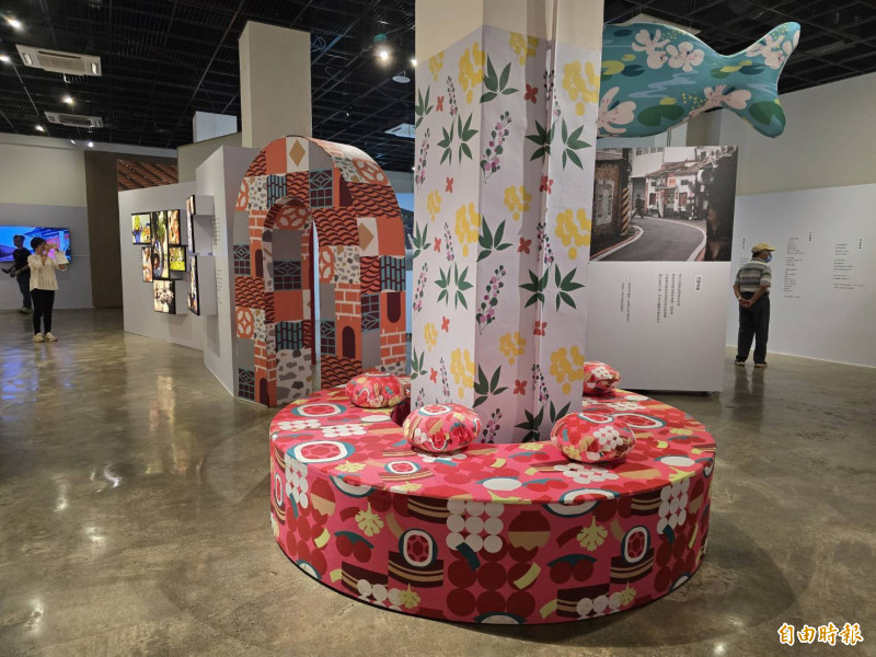 屏東客家館特展，展現客家的精神文化。（記者葉永騫攝）
