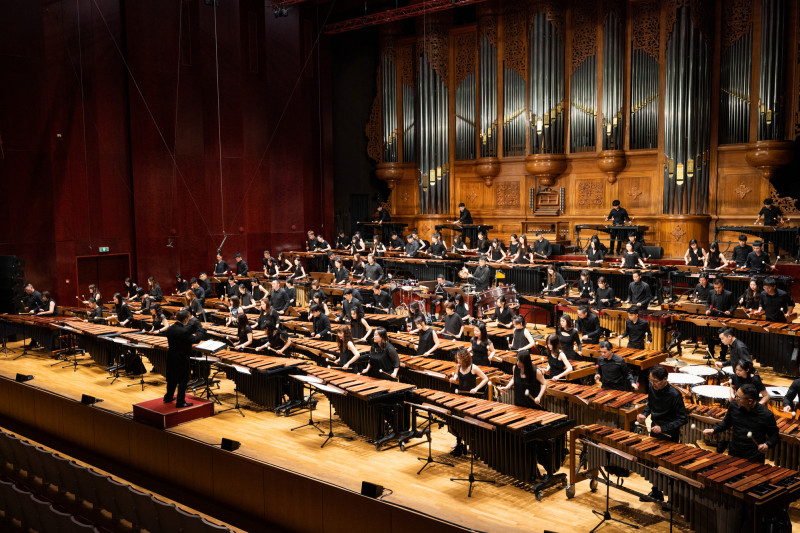 朱團5度重現百人木琴 揭背後驚人工程 還有感人的「秘辛」