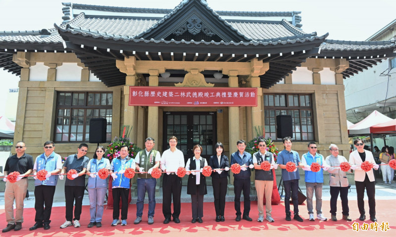 等了20年！二林武德殿修復完工 百年劍道館風華再現