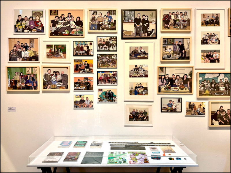 香港藝術家vawongsir 2023年作品「加多雙筷」藝術計畫。
