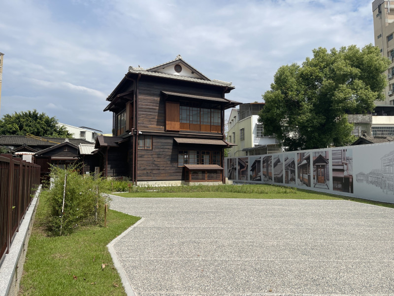 營林所台中出張所宿泊所已修復，去年開放。（林業署提供）