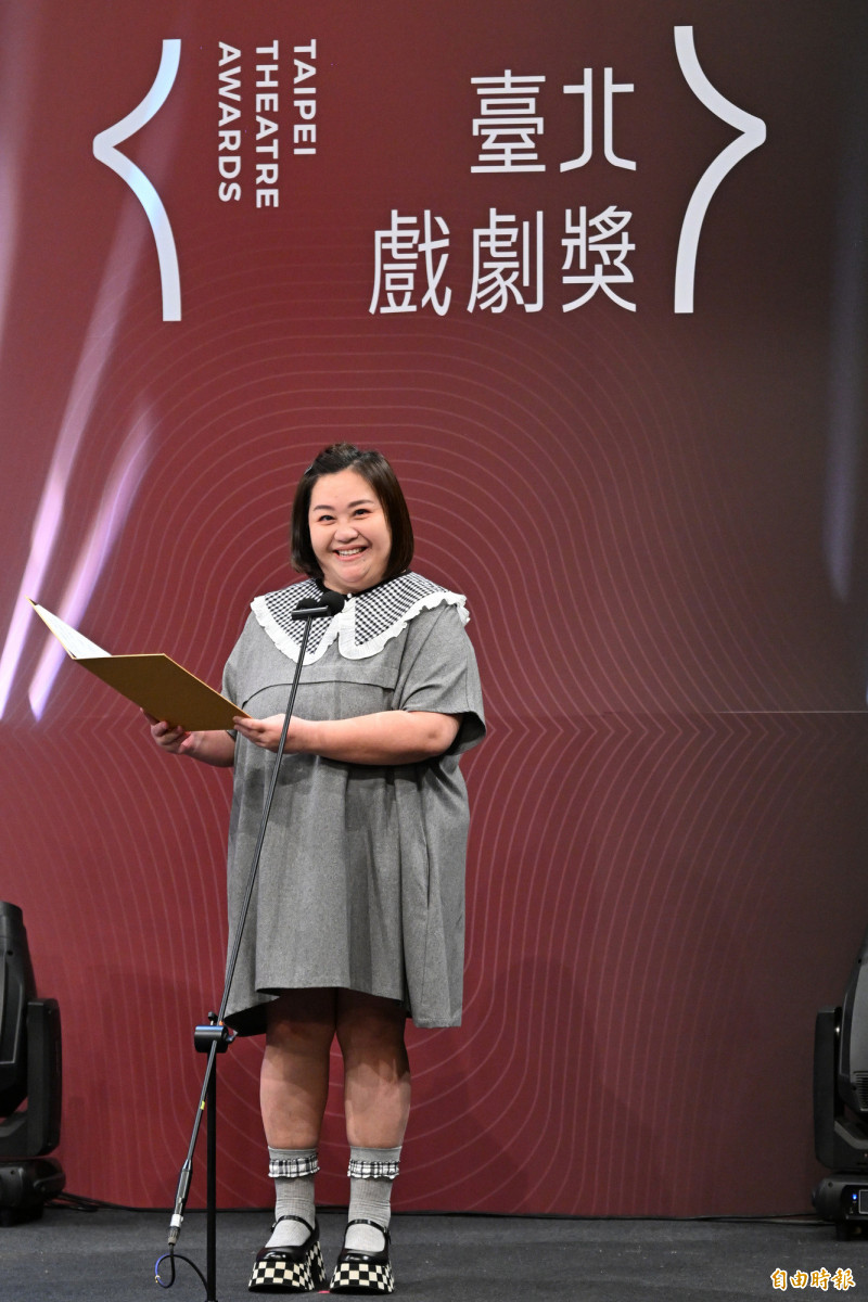 金鐘影后鍾欣凌。（記者胡舜翔攝）