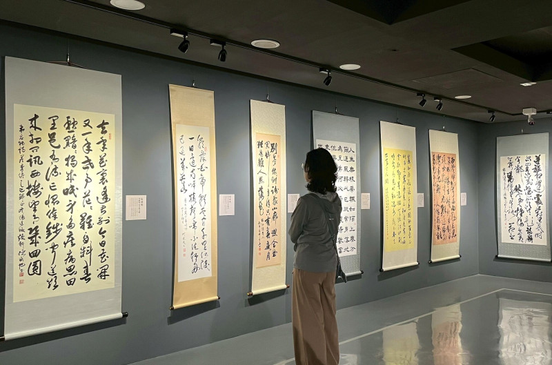 台南新營書法藝術聯展  1次看到242位書法名家作品