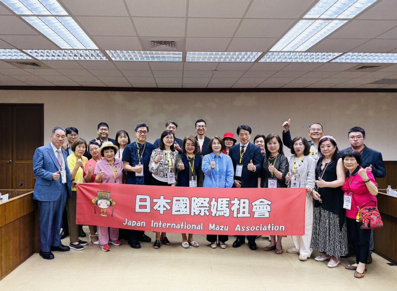 台日深化宗教文化交流 日本國際媽祖會訪屏東縣府
