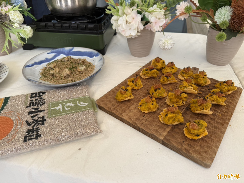 「飛雀餐桌」設置微醺餐桌體驗，開放30席民眾報名，以當季食材與在地風味為主軸，打造沉浸式用餐體驗。（記者李文德攝）