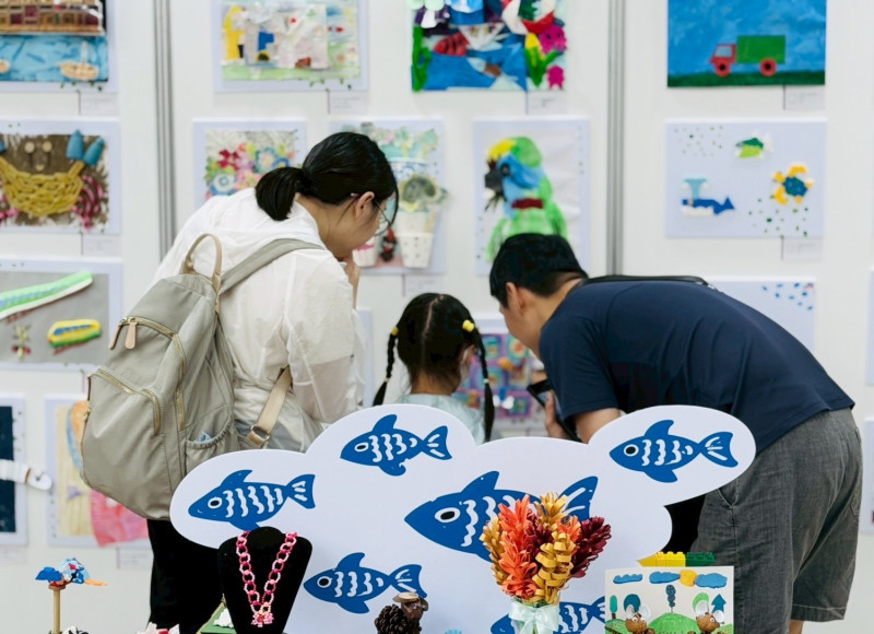 「5歲藝起大冒險」大班幼兒作品展  即日起展至6月14日