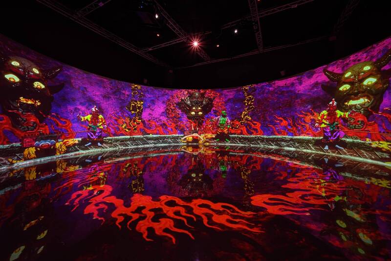 台灣最毛展覽？國美館打造地獄世界 觀眾秒變受審靈魂