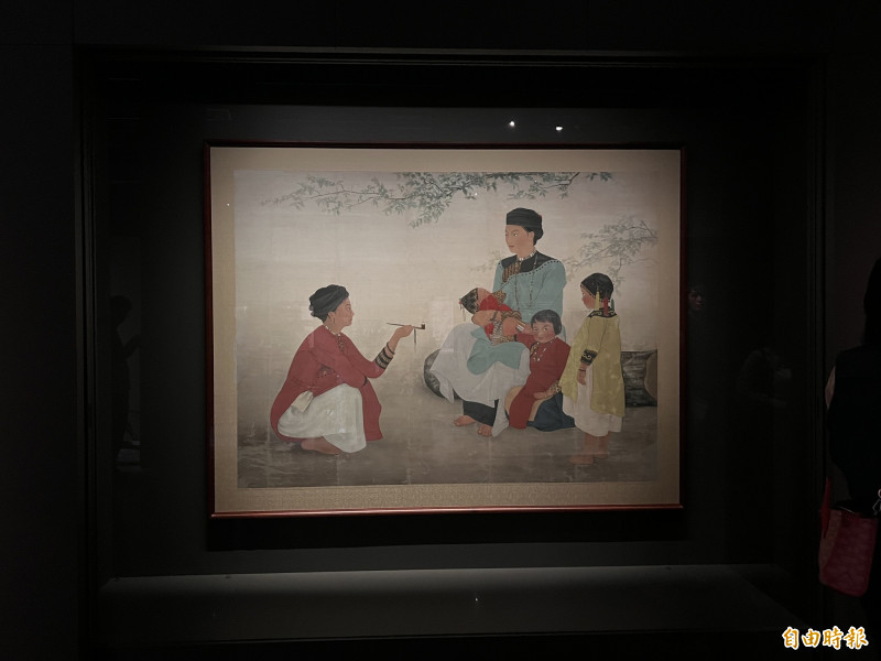 想看要快!〈山地門社之女〉要回日本了 屏縣立美術館展至6/28