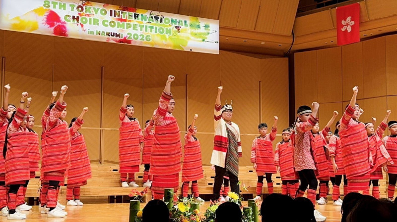 泰雅學堂奪東京國際合唱大賽總冠軍創台灣紀錄 桃山國小合唱團摘金