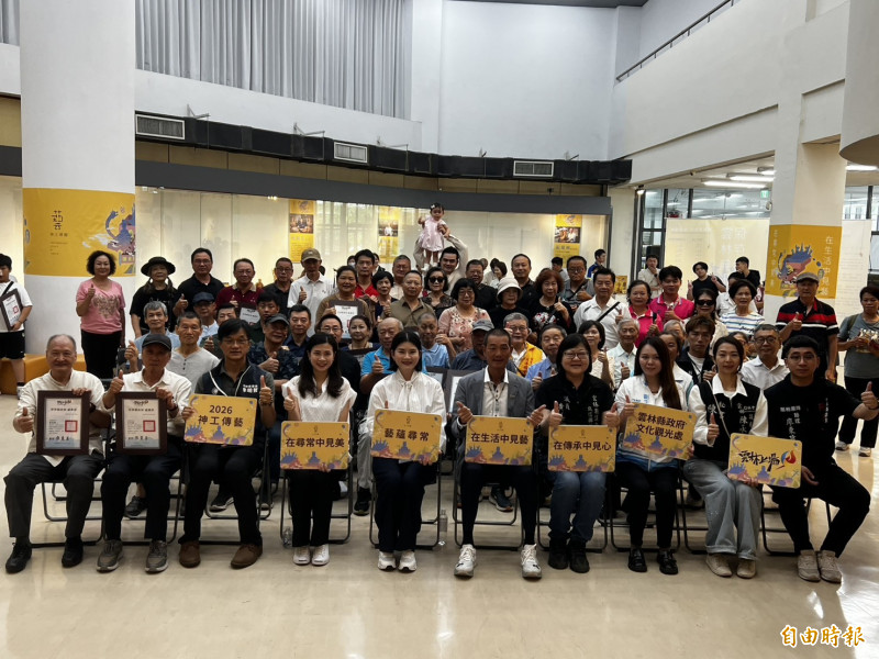 神像、龍陣、車鼓陣全來了!雲林「神工傳藝」21位匠師近80件作品亮相