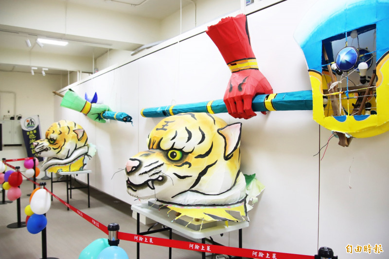 「青森睡魔抵嘉」經典構件進駐朴子地方創生空間 留下台灣燈會感動