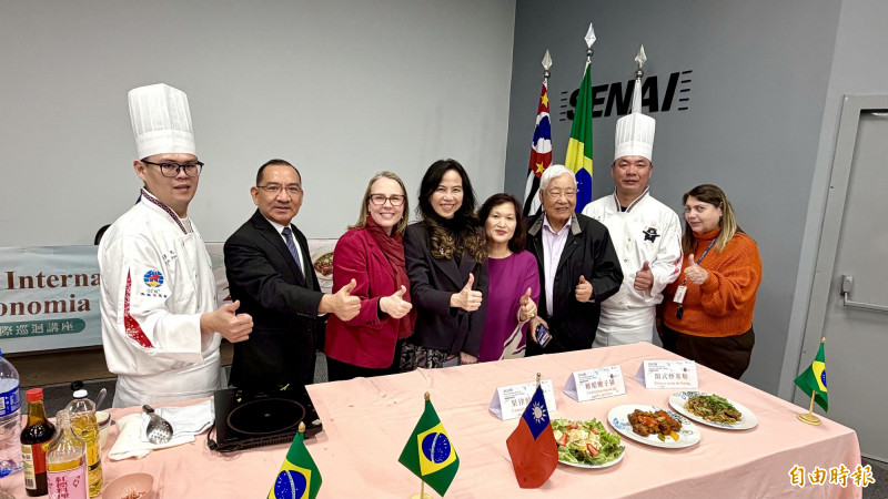 台灣美食講座南美巡迴 美味震撼巴西產學政商界