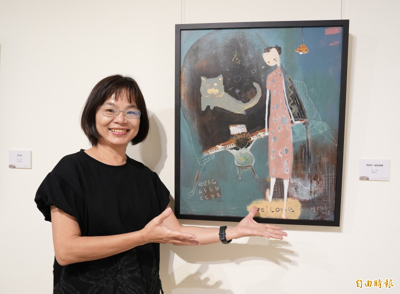 台中市美術家接力展 「徐美鈴油畫創作展」展出至10月11日止