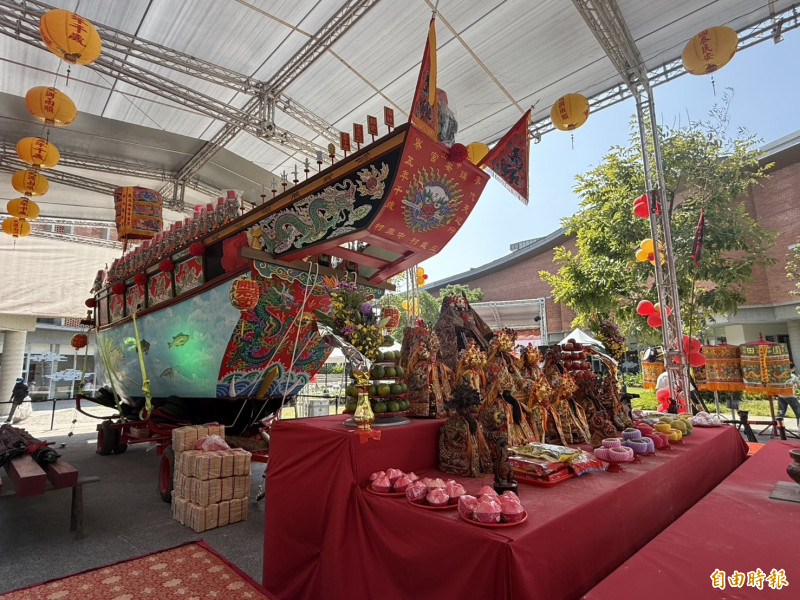 五年一科麥寮王船文化祭開幕 實體工藝、影像展一次看