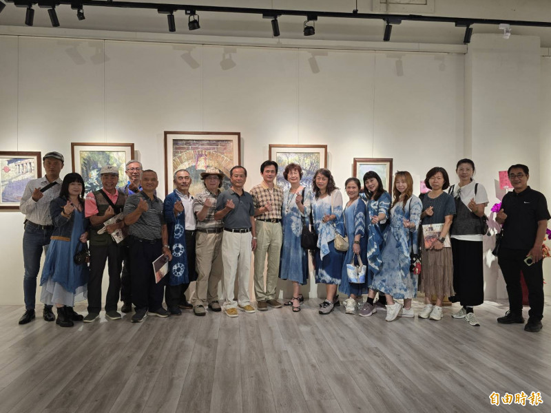 屏東美術館聯展呈現水彩彩墨與抽象藝術之美