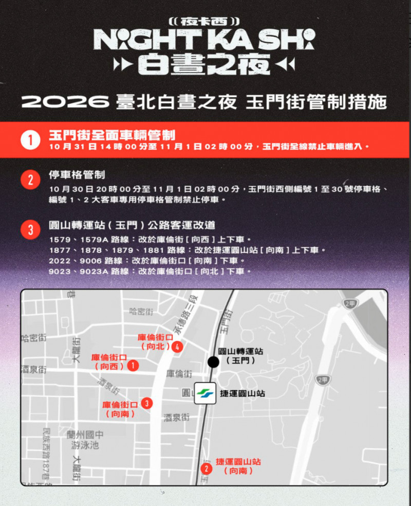 白晝之夜交管一次看 捷運延長至凌晨2時 白晝之夜限定市集、Pinkoi瘋設祭今登場