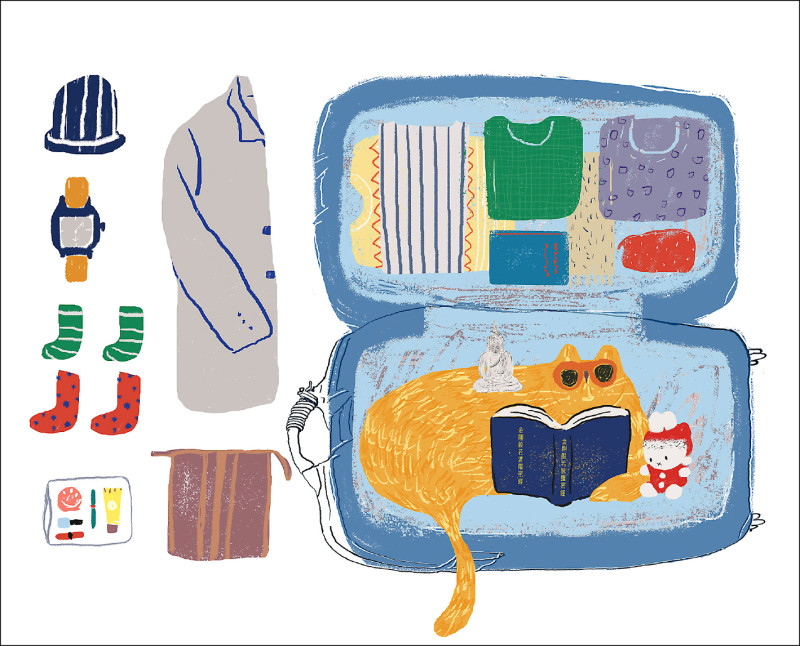【自由副刊．我和我的行李箱．7之2】 鍾怡雯／最想帶的行李