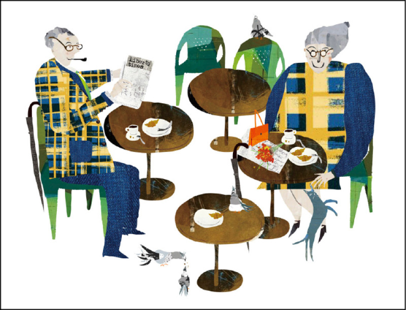 【家庭plus．銀髮俱樂部】早安圖 跟外界連結