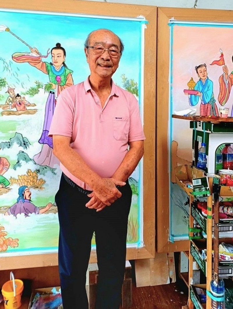 潘岳雄彩繪人生展現個人風格  致力授藝傳承