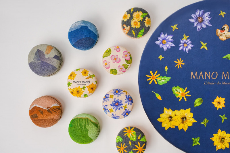 馬年送法國人也驚豔的馬卡龍賀歲  MANO MANO推出「島嶼之味」新年禮盒