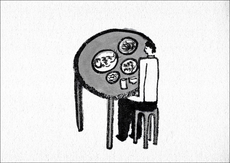 【自由副刊】 木直／西門小吃