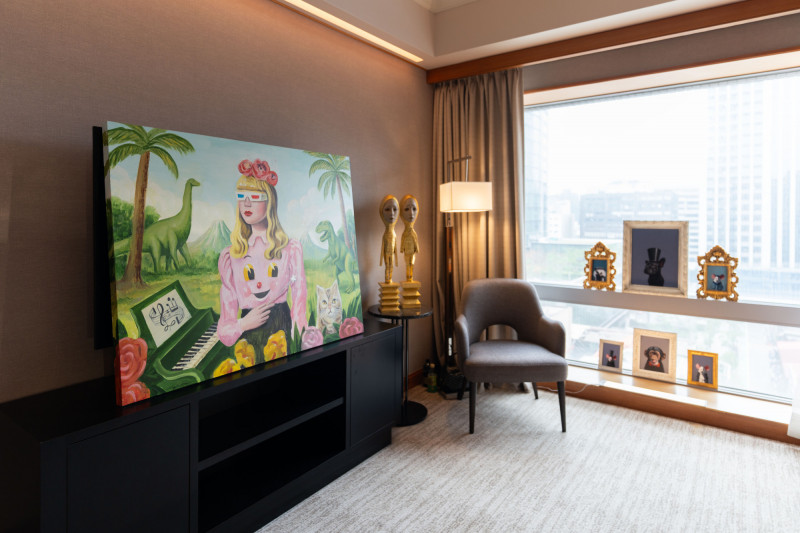 JR東日本大飯店變身美術館！開幕首日近3000人潮湧入ONE ART Taipei