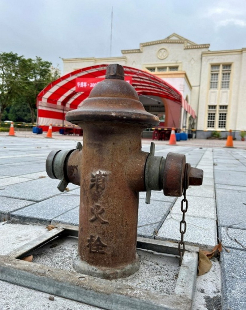 不能亂拆！彰化藝術館前「消防栓」有身分了  正式納入歷史建築保護