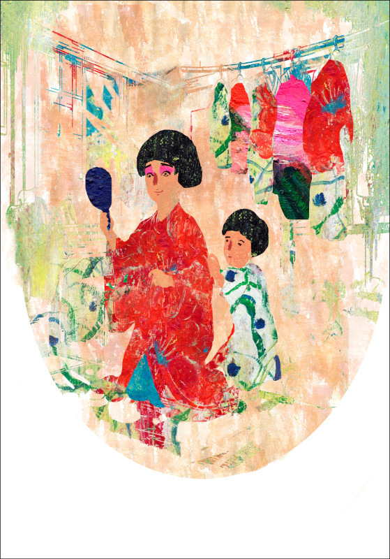 【自由副刊．閱讀小說】 周芬伶／鹹菜街 － 3之2