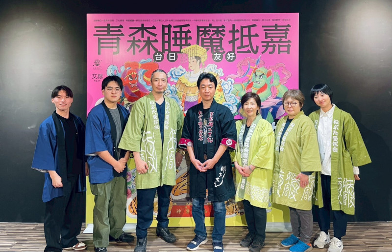 青森睡魔師進駐嘉義打造媽祖主題燈籠  因一事坦承有點緊張