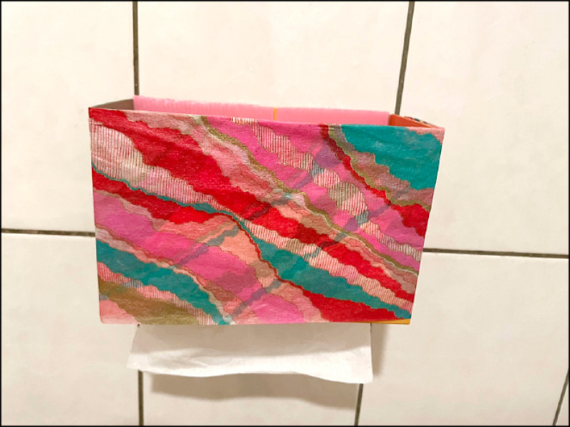 【家庭plus．生活OK繃】壁掛衛生紙盒