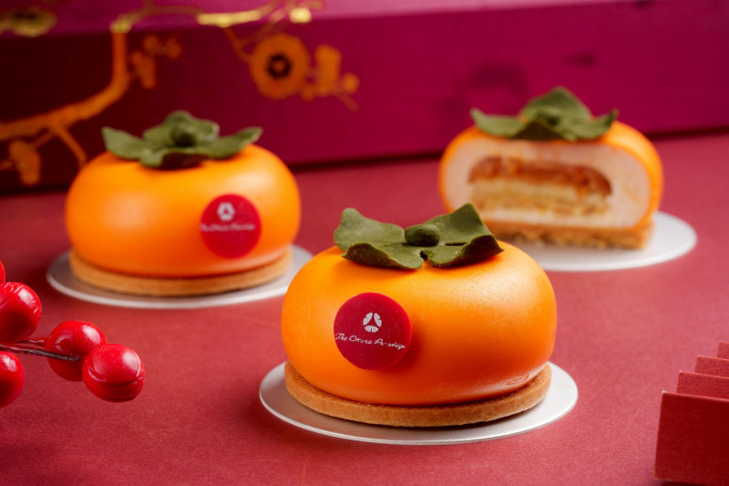 大倉久和馬年造型蛋糕添喜慶  吃一口「馬上有錢」、「柿柿如意」