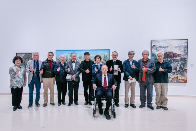 台灣戰後美術發展重要推手  「四冠王」黃才郎個展高美登場