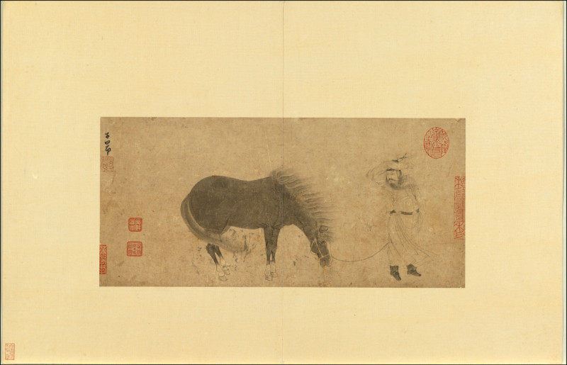 元 趙孟頫 調良圖