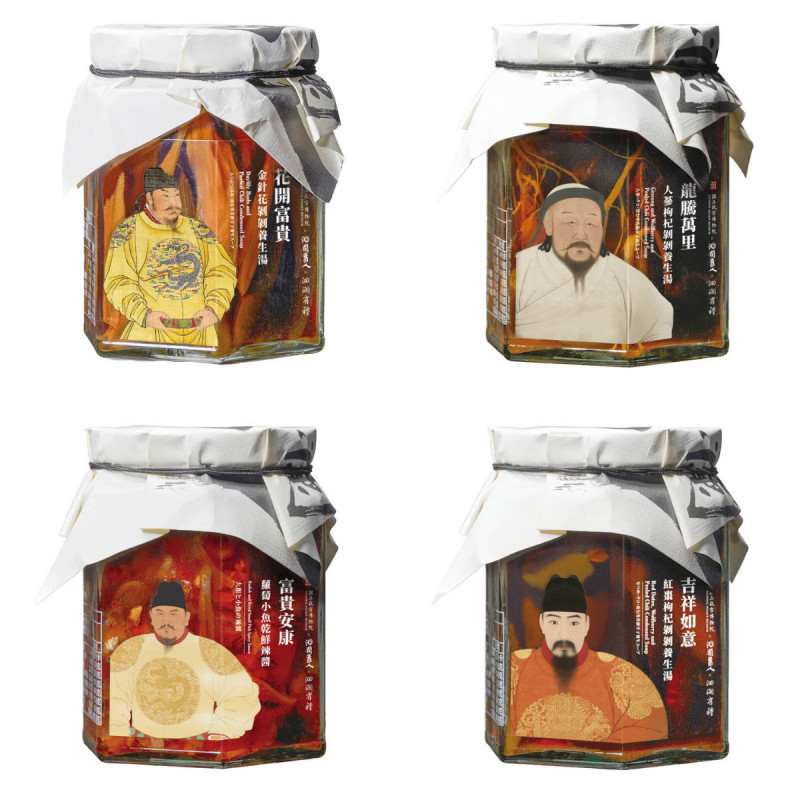 故宮這4位帝王畫像躍身花蓮一名物  獲讚：果然「吃飯皇帝大」